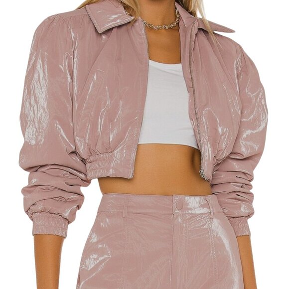 H:ours Lilium Puffer Jacket in Blush - Picture 4 of 16